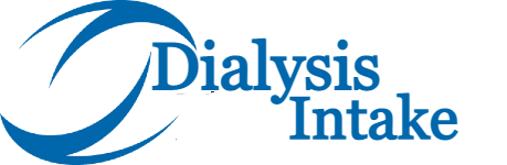 dialysis management clinics logo with red circle